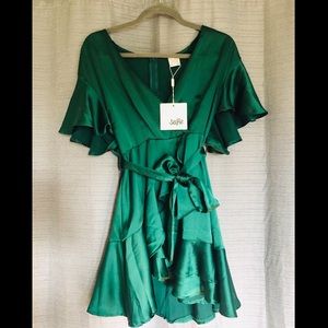 Selfie Leslie Satin Dress